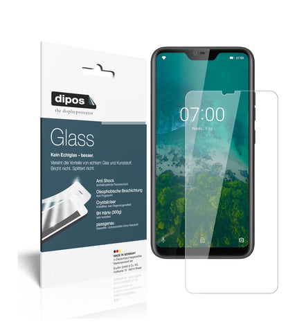 1x 9H Schutzfolie für Kruger Matz Smartfon LIVE 7 Panzerfolie