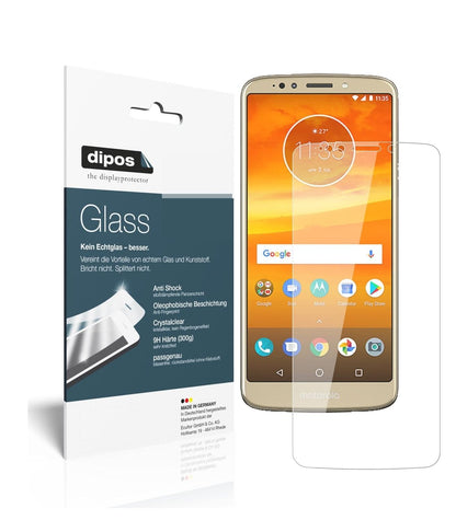 1x 9H Schutzfolie für Motorola Moto E5 Plus Panzerfolie