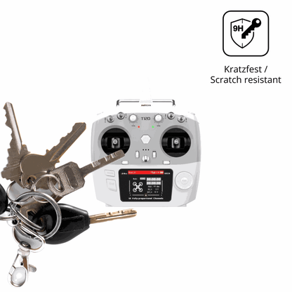 dipos Displayschutz für Radiolink T12D, mattierte Oberfläche, robuste Festigkeit und perfekte Passform