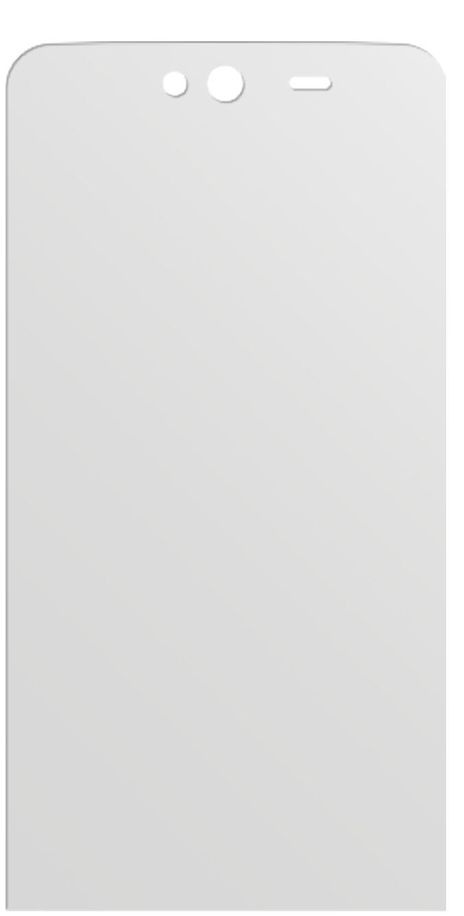 dipos Displayschutz für Rainbow Jam Wiko, mattierte Oberfläche, geringe Dicke und perfekte Passform