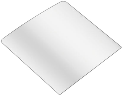 dipos Displayschutz für REA CARD T8 pro Terminal, transparente Oberfläche, geringe Dicke und perfekte Passform