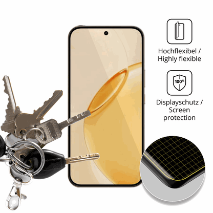 dipos Displayschutz für Realme 16 Pro Plus 5G, transparente Oberfläche, geringe Dicke und perfekte Passform