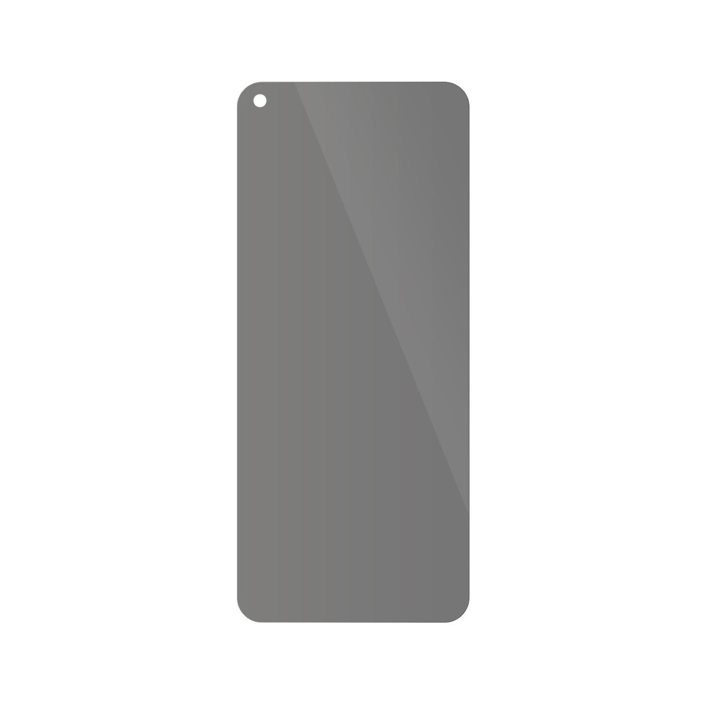 dipos Displayschutz für Realme Q3s, mit Blickschutzfilter und perfekter Passform auch für die Rundungen