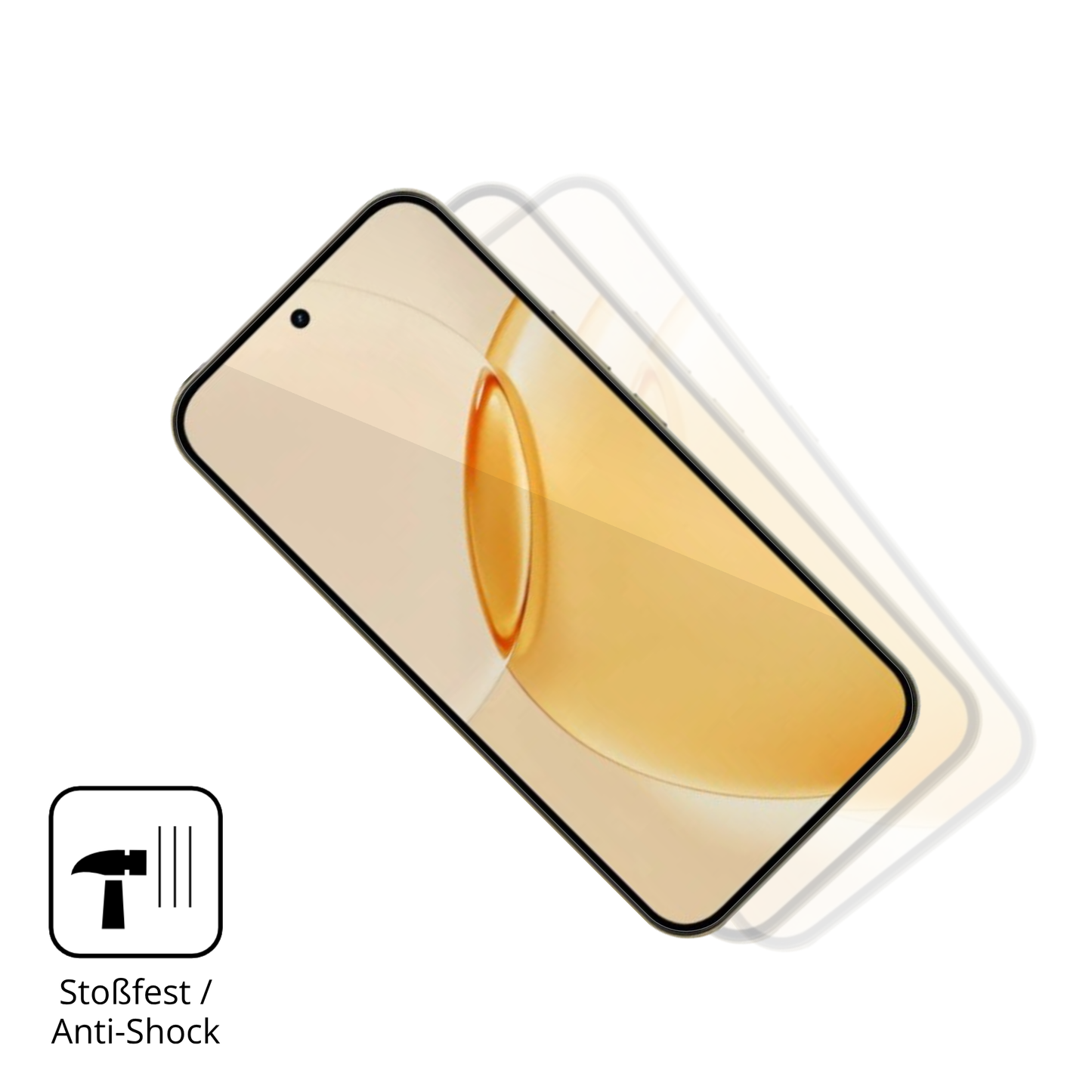 Schutz gegen Kratzer auf dem Realme 16 Pro 5G Glas durch Schlüssel, Stöße gegen die Tischkante oder Stürze