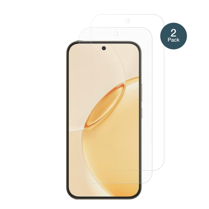 Realme16 Pro 5G mit aufgebrachter dipos Panzerfolie, die lästige Fingerabdrücke minimiert