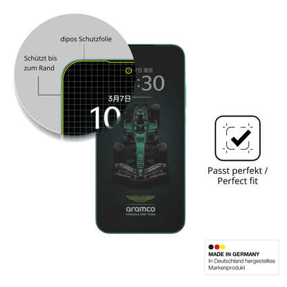 Schutz gegen Kratzer auf dem realmegt8 pro aston martin Glas durch Schlüssel oder Ähnliches