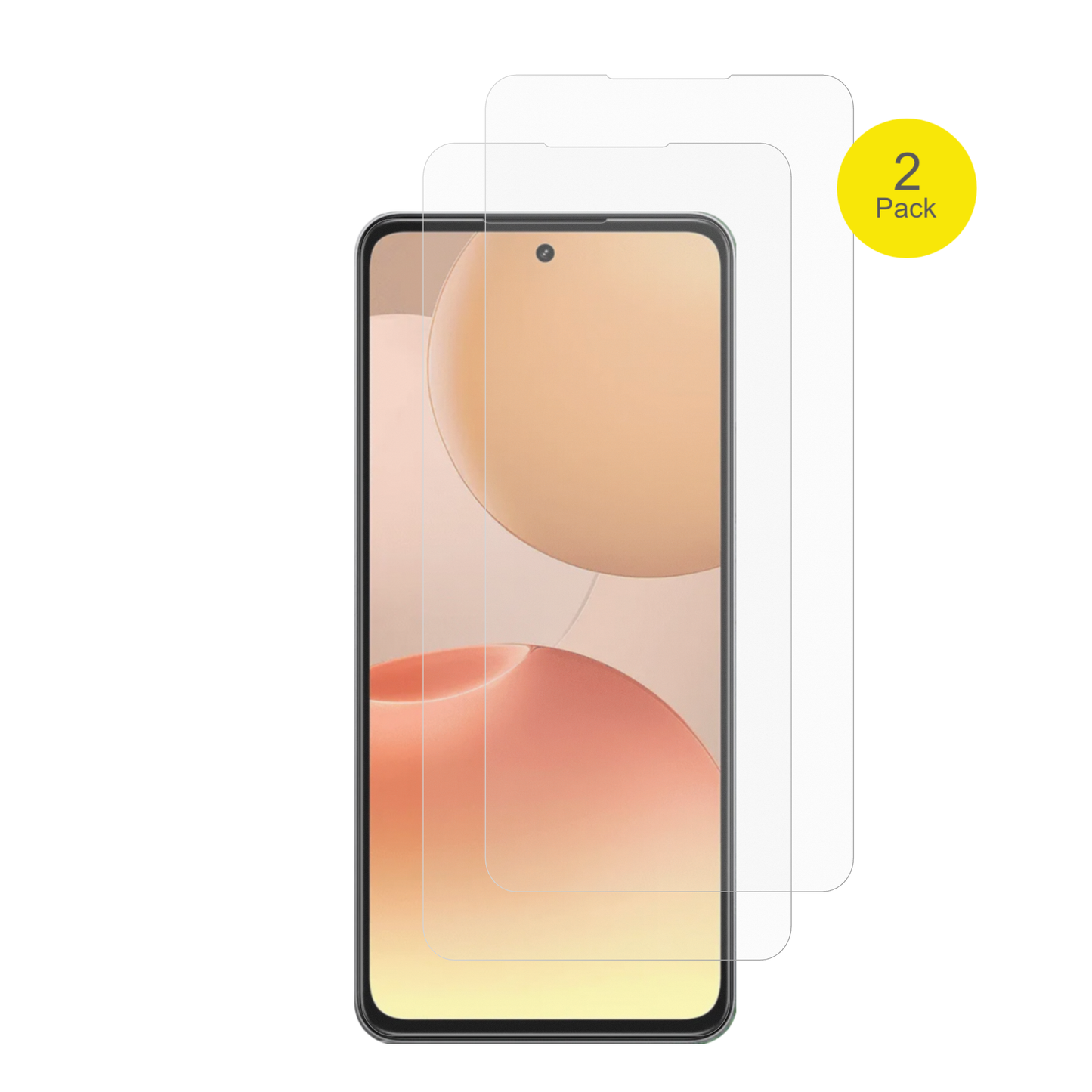 RealmeP4x 5G mit aufgebrachter dipos Flex Schutzfolie, glasklare Darstellung ohne Einschränkungen