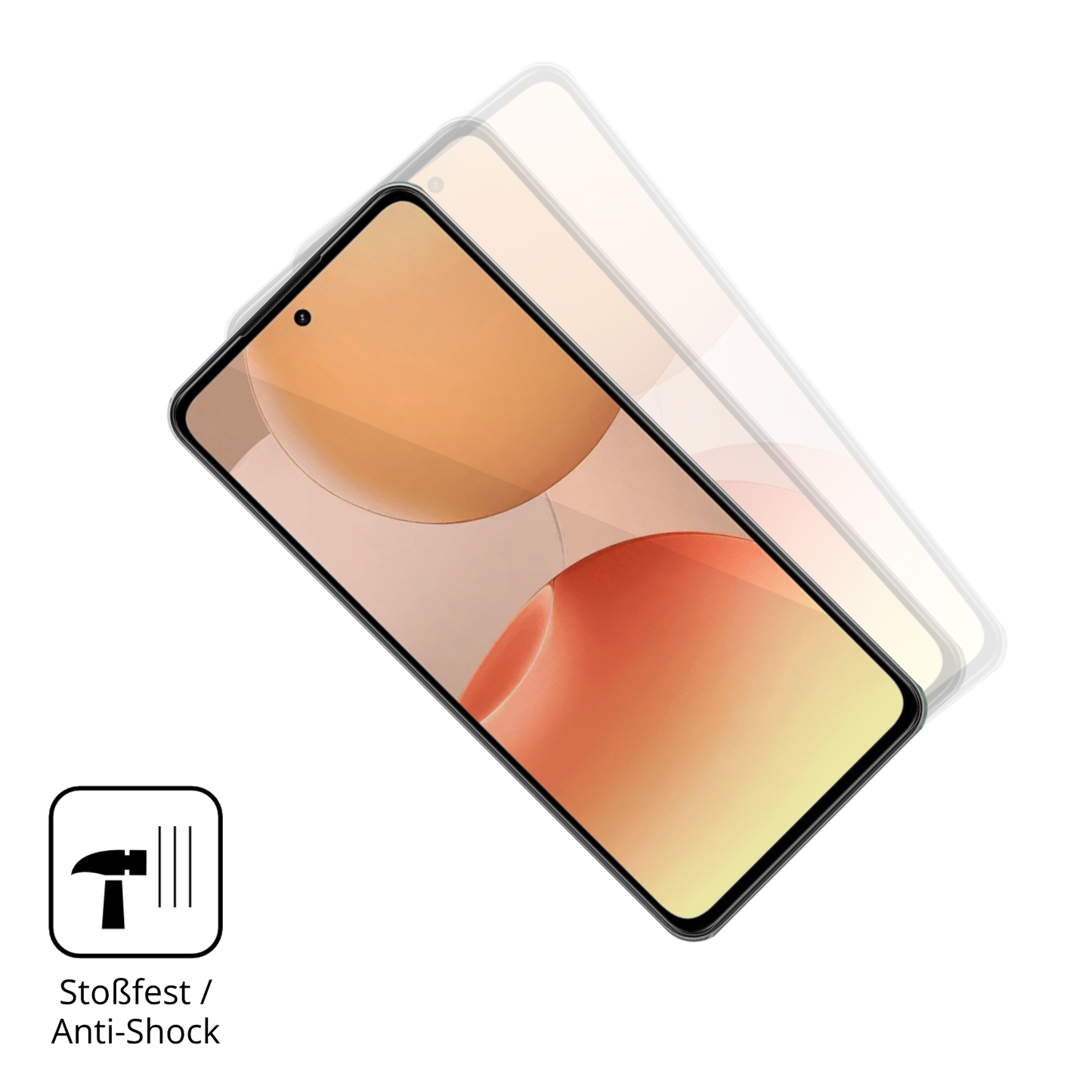 Schutz gegen Kratzer auf dem Realme P4x 5G Glas durch Schlüssel oder Ähnliches