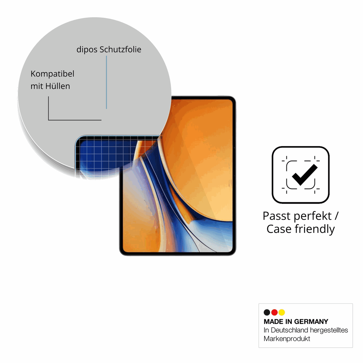 2x Schutzfolie klar für Realme Pad 3 Display-Schutzfolie