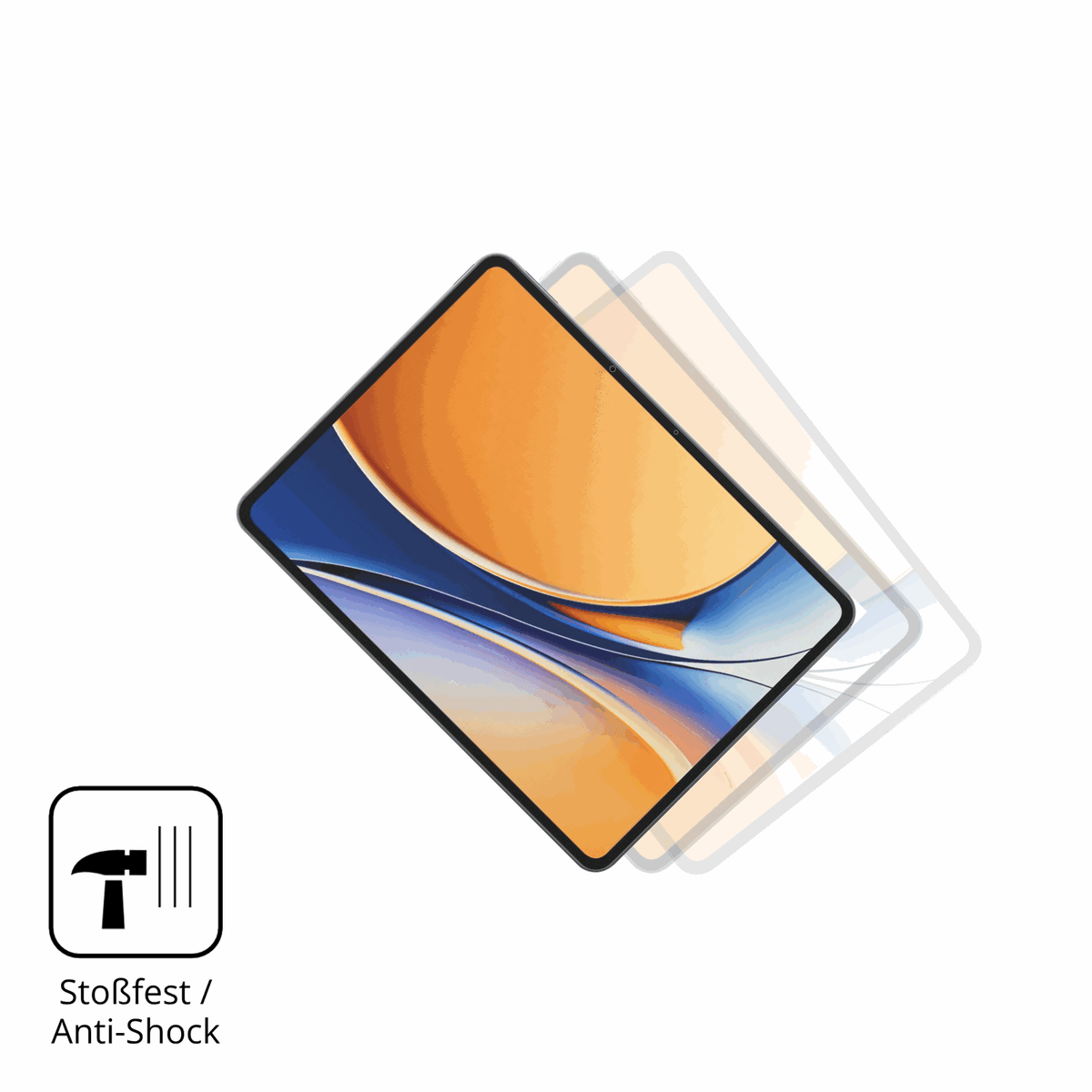 2x 9H Schutzfolie matt für Realme Pad 3 11.6 Zoll Panzerfolie