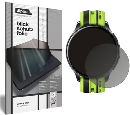 Blickschutzfolie für Realme Watch T1 matt Schutzfolie Privacy