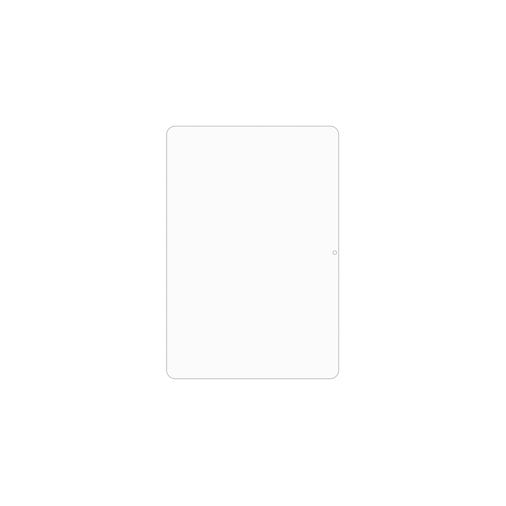 dipos Displayschutz für Rebecco Z50 10.1 Zoll, mattierte Oberfläche, geringe Dicke und perfekte Passform