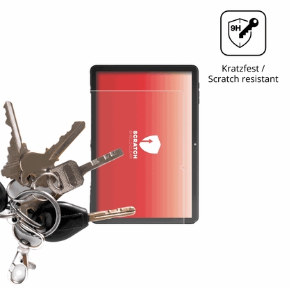 dipos Displayschutz für Rebecco Z50 10.1 Zoll, mattierte Oberfläche, robuste Festigkeit und perfekte Passform