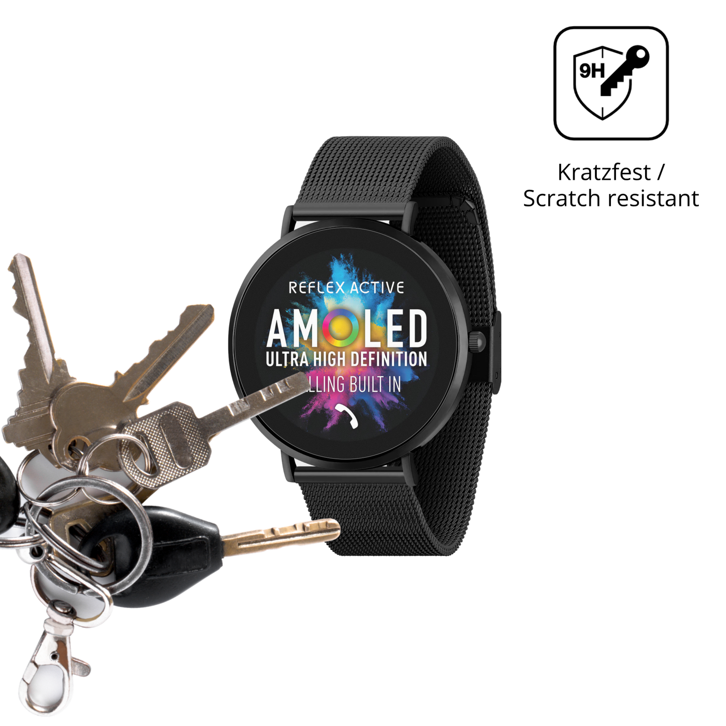 dipos Displayschutz für reflexactiva spectra 300 r 1.43 zoll, mattierte Oberfläche, robuste Festigkeit und perfekte Passform