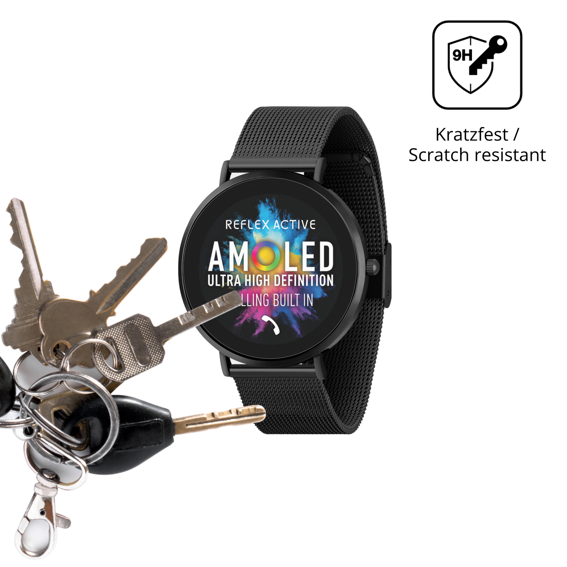 dipos Displayschutz für reflexactiva spectra 300 r 1.43 zoll, mattierte Oberfläche, robuste Festigkeit und perfekte Passform