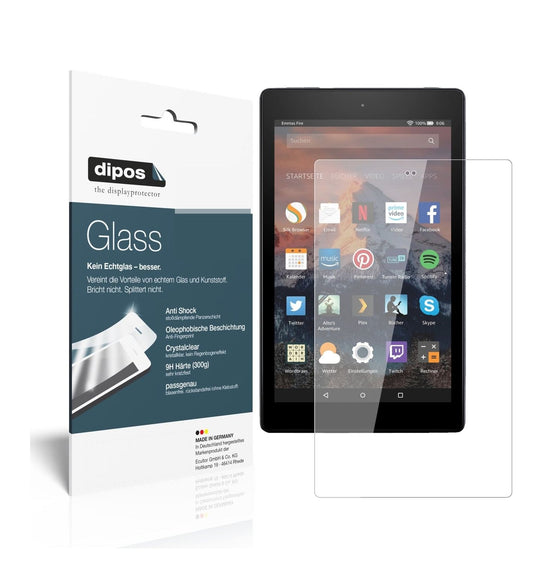 1x 9H Schutzfolie für Amazon Fire HD 8 Plus (2020) Panzerfolie