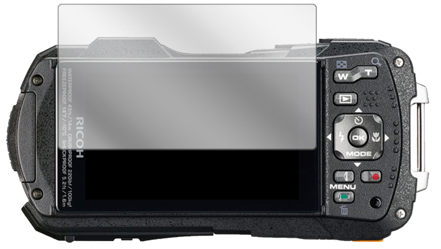 6x Schutzfolie klar für Ricoh WG-70 Display-Schutzfolie