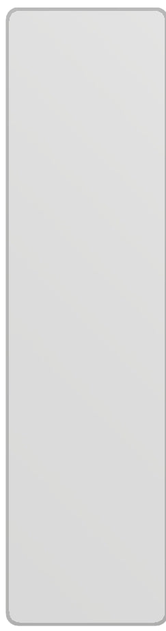 dipos Displayschutz für Rimova Electronic Tag, mattierte Oberfläche, geringe Dicke und perfekte Passform