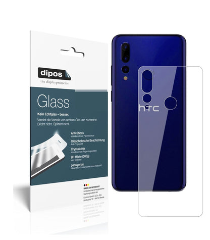 1x 9H Schutzfolie für HTC Wildfire X Rückseite Panzerfolie
