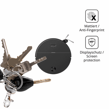 dipos Displayschutz für Roborock Saros 20 Sonic, mattierte Oberfläche, Blickschutzfilter und perfekter Passform