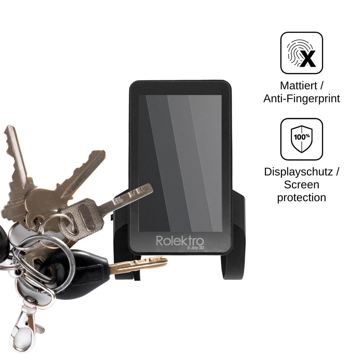 Blickschutzfolie für Rolektro Joy 20 matt Schutzfolie Privacy