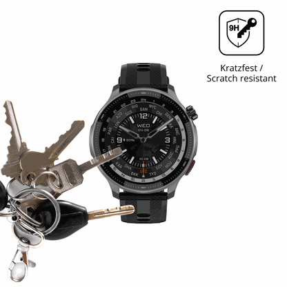 dipos Displayschutz f�r Rollme G6, transparente Oberfl�che, perfekte Passform auch f�r die Rundungen