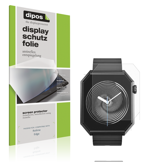 Matte Displayschutzfolie von dipos passend für rollmeedge, präziser Zuschnitt und blasenfrei montiert