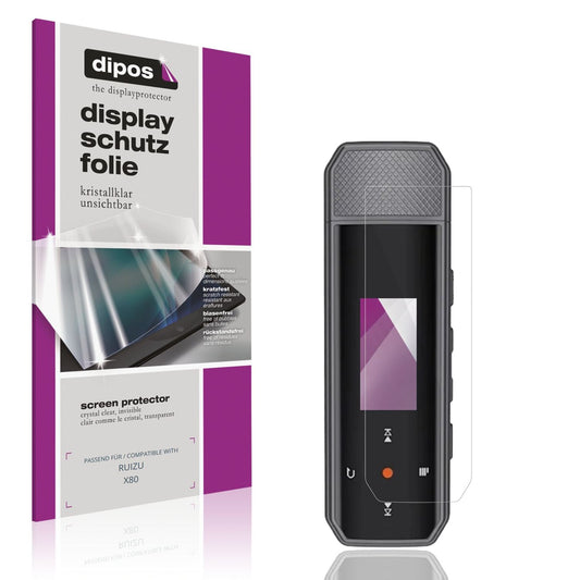 4x Schutzfolie klar für RUIZU X80 Display-Schutzfolie