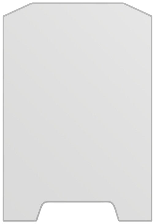 dipos Displayschutz für Runzu M8, mattierte Oberfläche, geringe Dicke und perfekte Passform