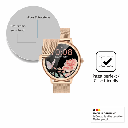 Besonders flexibler Displayschutz mit Anti-Shock-Schicht im Materialmix