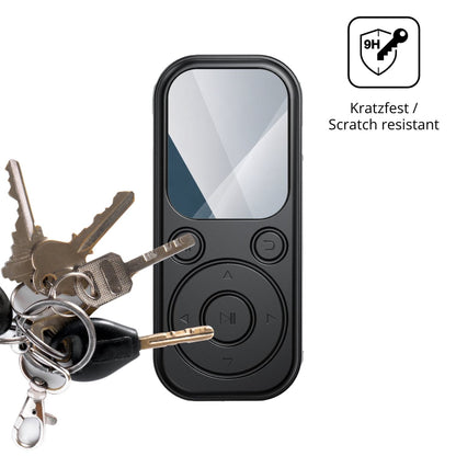 dipos Displayschutz für RWSRW MP3-H01, transparente Oberfläche, perfekte Passform auch für die Rundungen