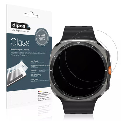 2x 9H Schutzfolie für Samsung Galaxy Watch Ultra Panzerfolie