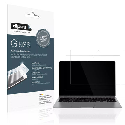 2x 9H Schutzfolie für Samsung Galaxy Book5 360 15.6 Zoll Panzerfolie