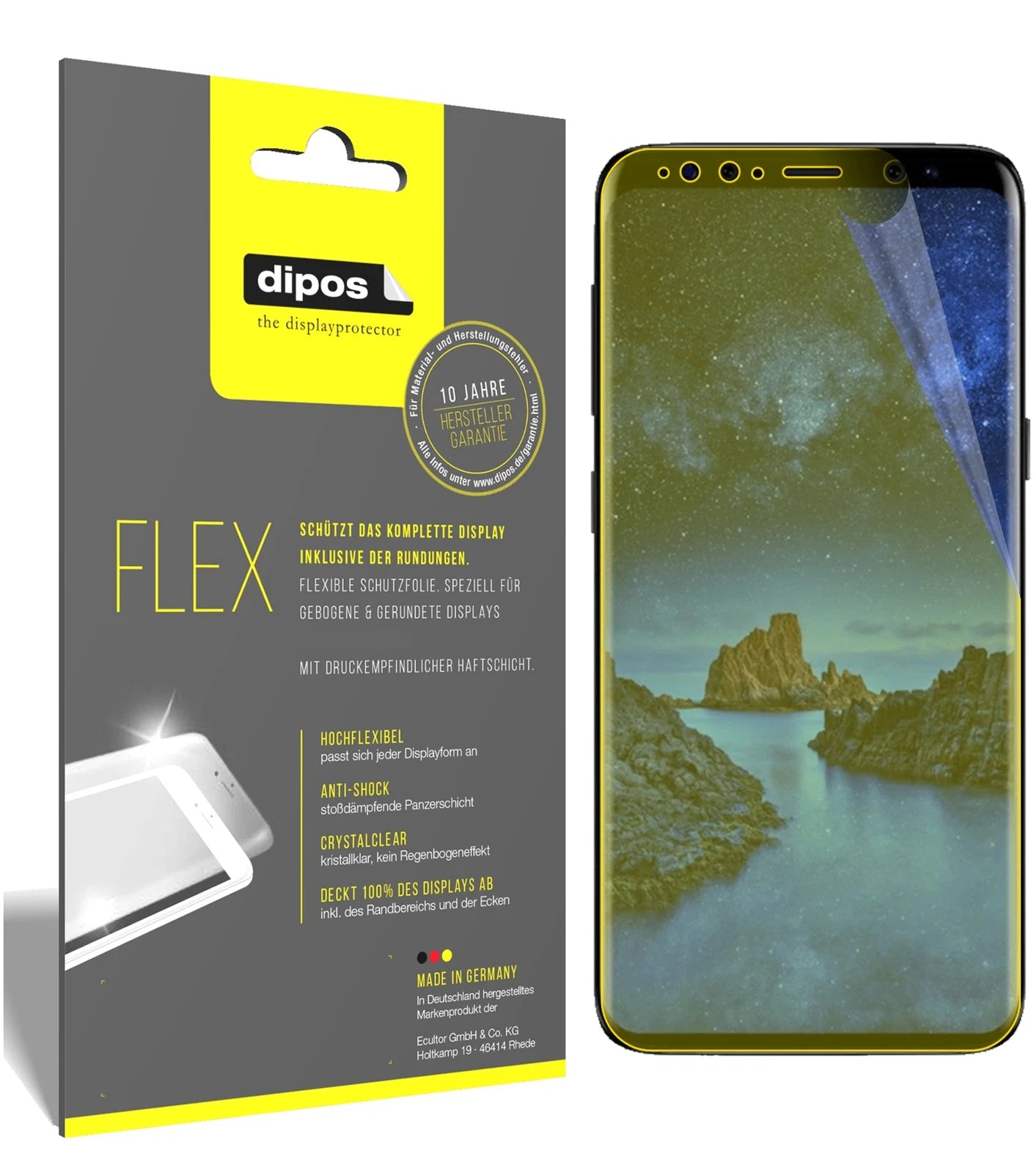 Displayschutzfolie passend für Samsung Galaxy S9