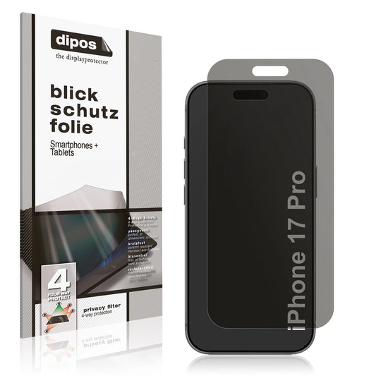 Displayschutzfolie passend für Apple iPhone 17 Pro