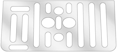 dipos Displayschutz für SAECO Gran Baristo 8969 Tropfblech, transparente Oberfläche, geringe Dicke und perfekte Passform
