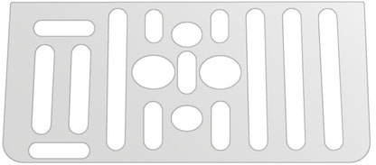 dipos Displayschutz für SAECO HD8968 Tropfblech, mattierte Oberfläche, geringe Dicke und perfekte Passform