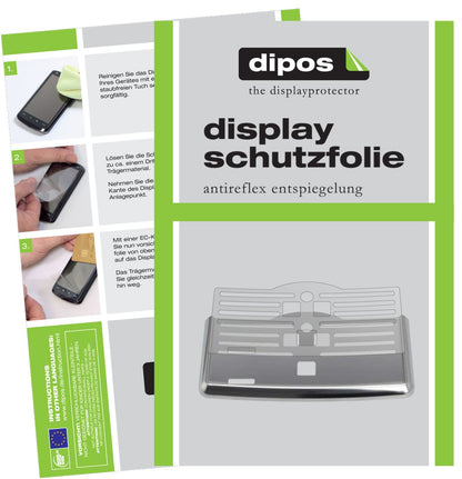 2x Schutzfolie matt für SAECO PicoBaristo SM 5458 Tropfblech Display-Schutzfolie