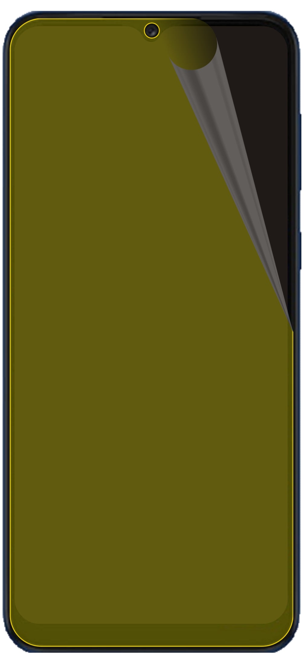 dipos Displayschutz für Samsung Galaxy A03 Core, transparente Oberfläche, geringe Dicke und perfekte Passform