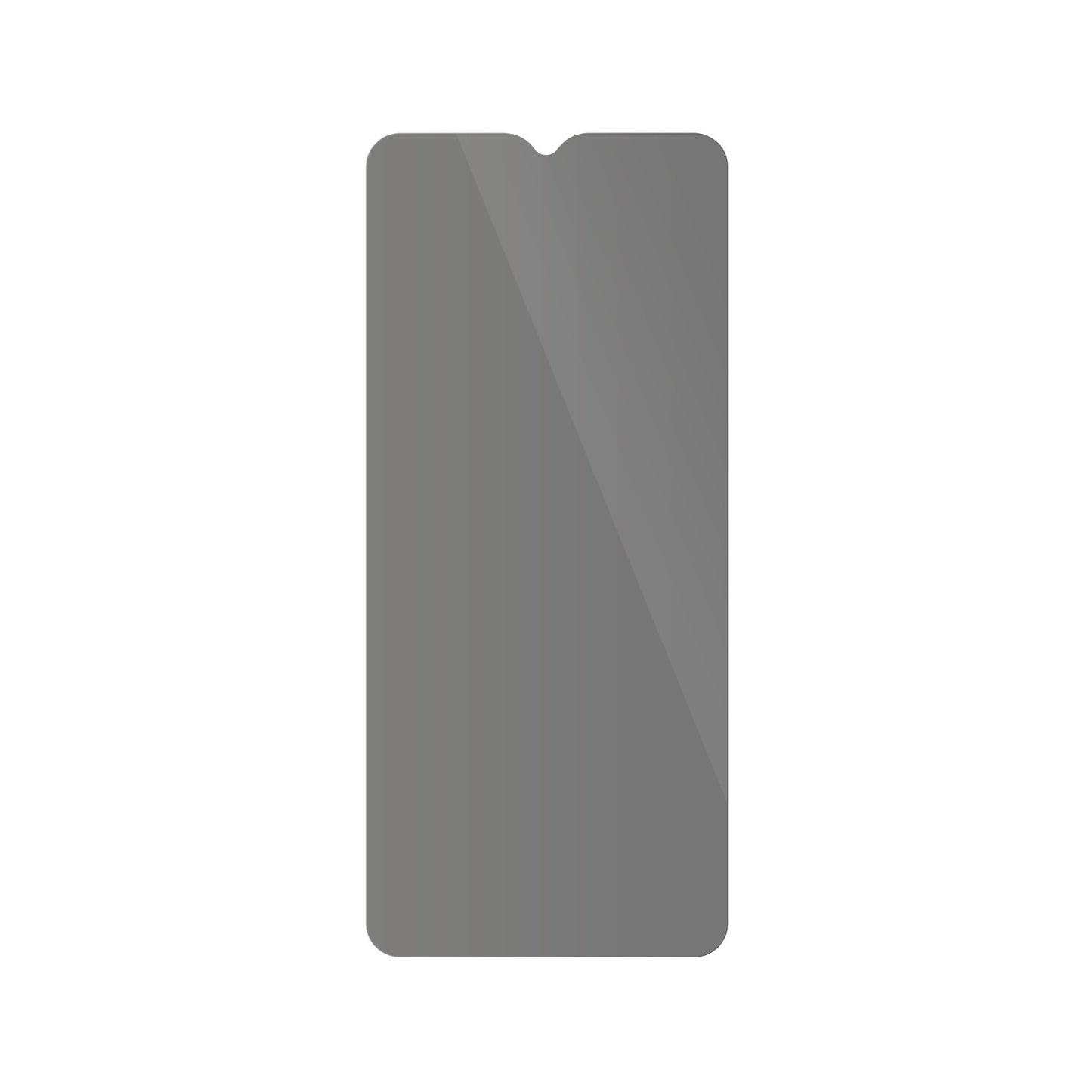 dipos Displayschutz für Samsung Galaxy A04s, mit Blickschutzfilter und perfekter Passform auch für die Rundungen