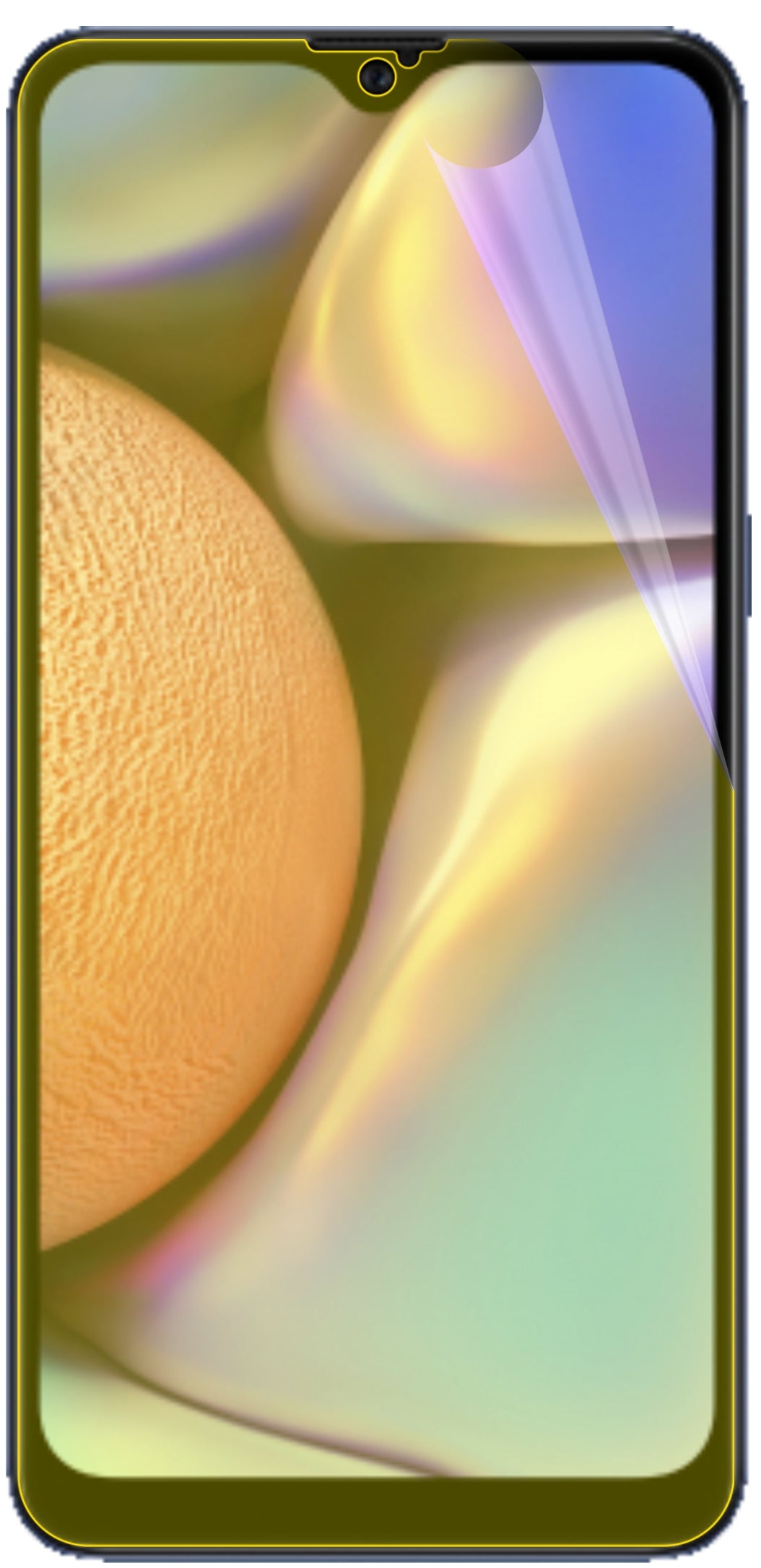 dipos Displayschutz für Samsung Galaxy A10e, transparente Oberfläche, geringe Dicke und perfekte Passform