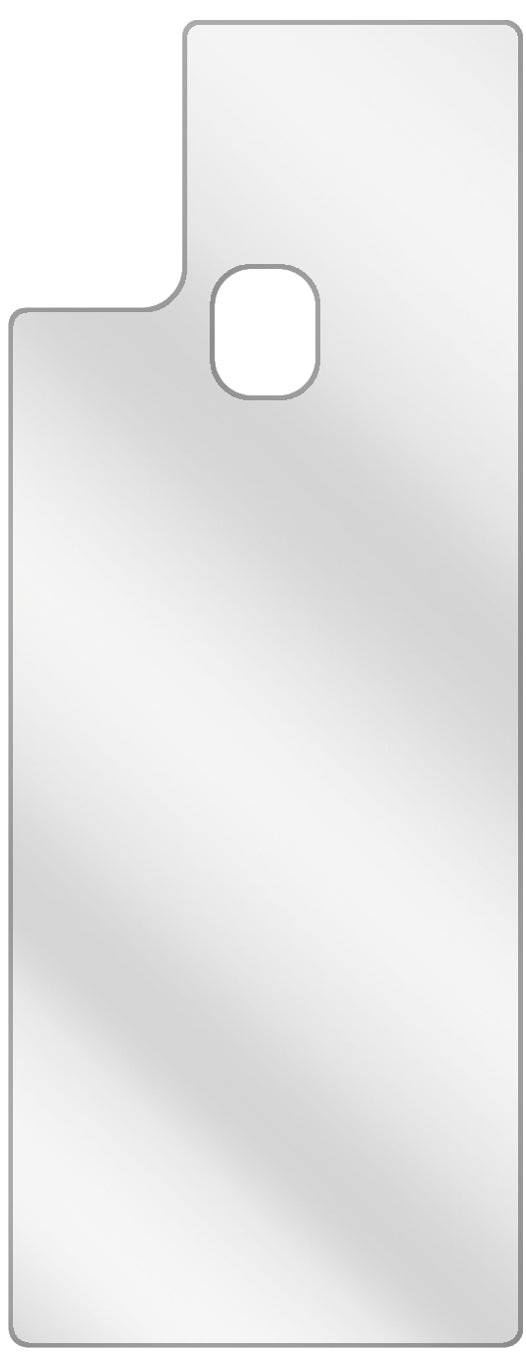 dipos Displayschutz für Samsung Galaxy A21s Rückseite, transparente Oberfläche, geringe Dicke und perfekte Passform