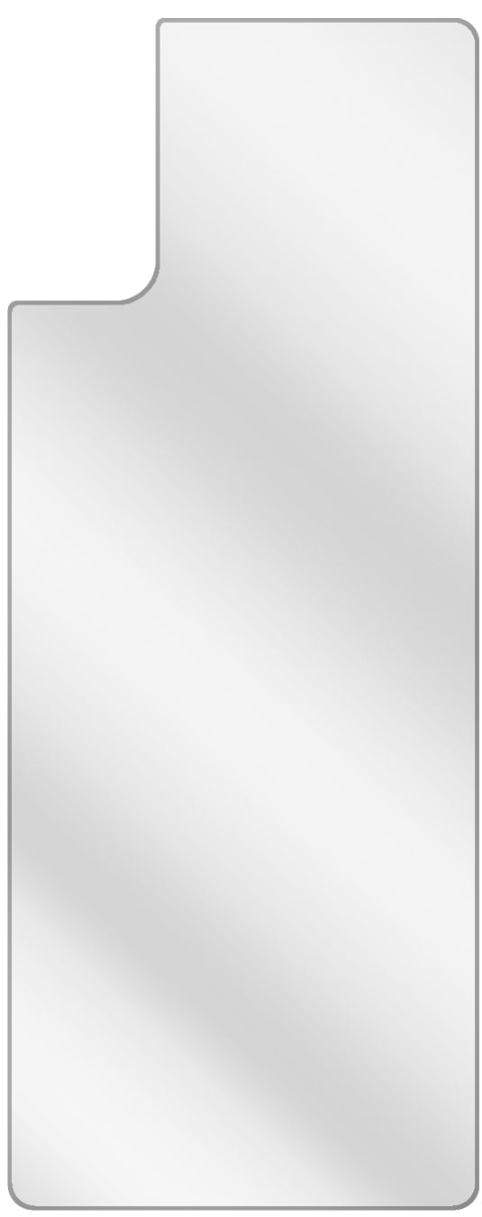 dipos Displayschutz für Samsung Galaxy A41 Rückseite, transparente Oberfläche, geringe Dicke und perfekte Passform