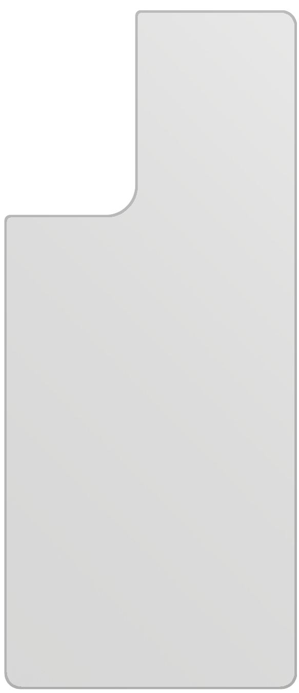 dipos Displayschutz für Samsung Galaxy A52s 5G Rückseite, mattierte Oberfläche, geringe Dicke und perfekte Passform