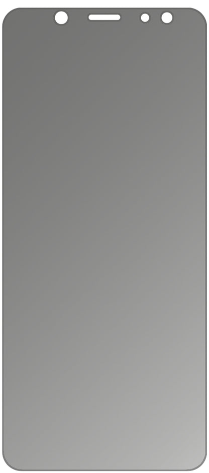 dipos Displayschutz für Samsung Galaxy A6 (2018), mattierte Oberfläche, Blickschutzfilter und perfekter Passform