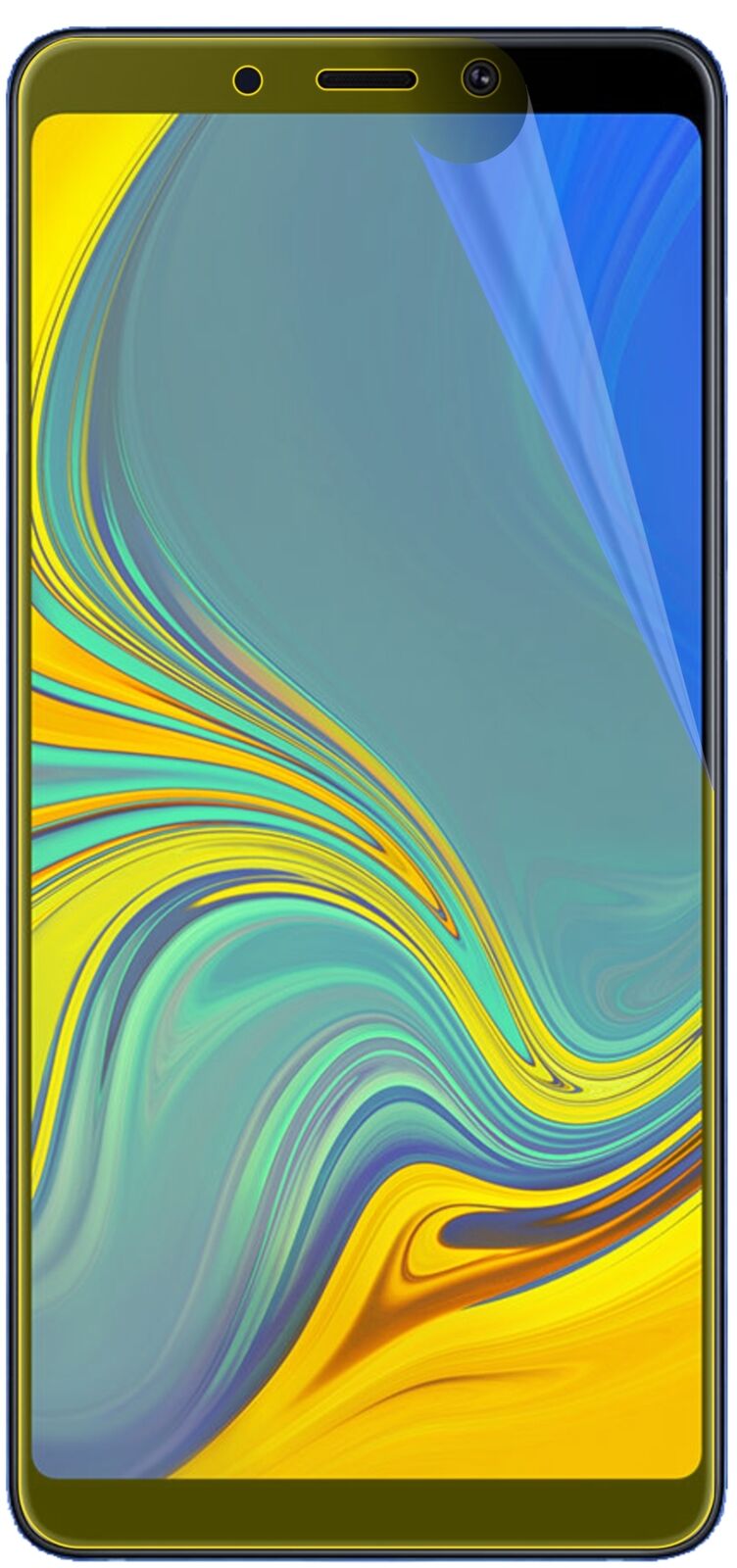 dipos Displayschutz für Samsung Galaxy A9 (2018), transparente Oberfläche, geringe Dicke und perfekte Passform