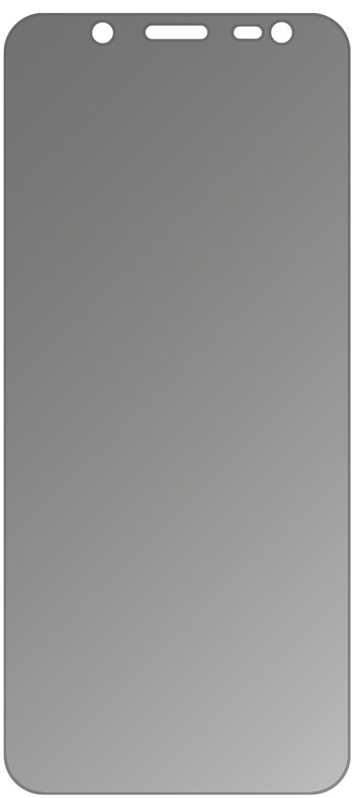 dipos Displayschutz für Samsung Galaxy J6 (2018), mattierte Oberfläche, Blickschutzfilter und perfekter Passform