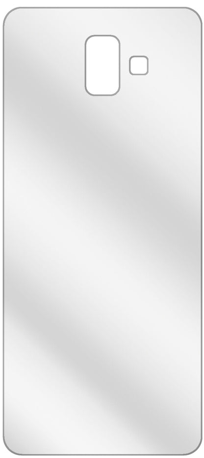 dipos Displayschutz für Samsung Galaxy J6 Plus (2018) Rückseite, transparente Oberfläche, geringe Dicke und perfekte Passform