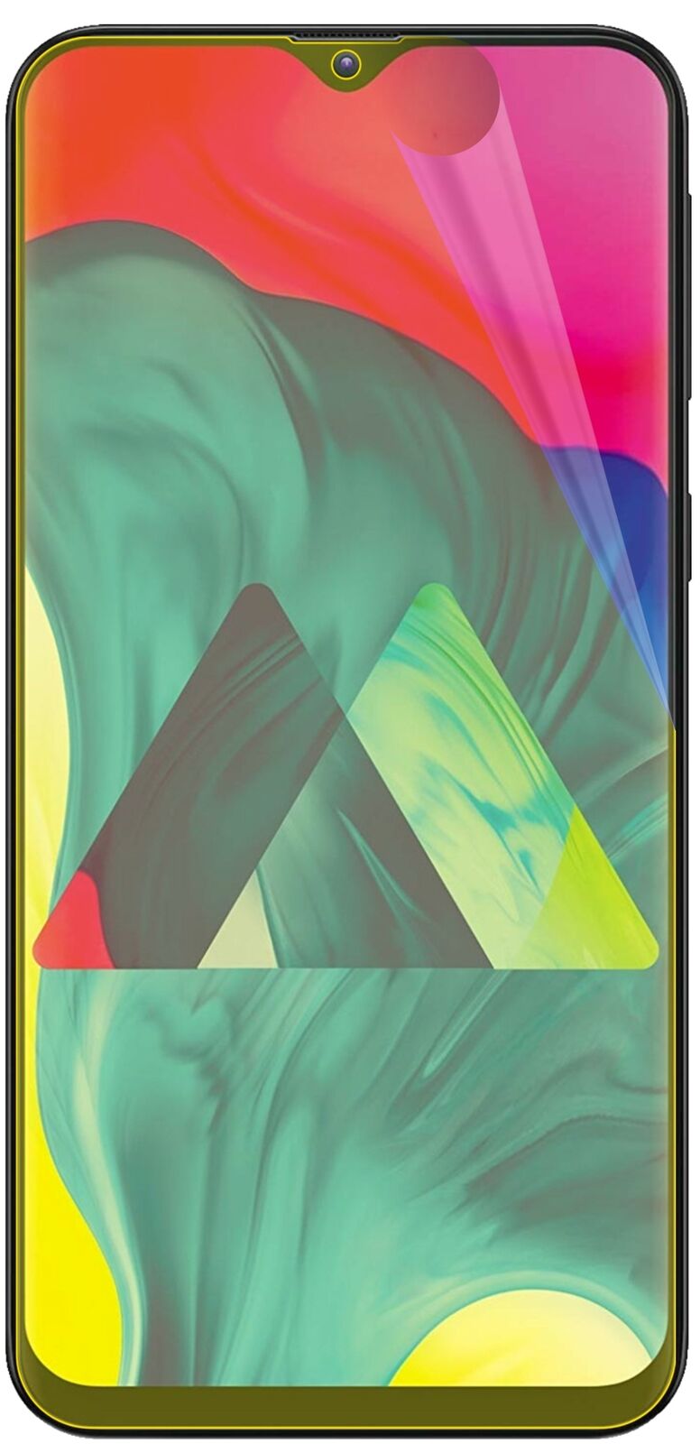 dipos Displayschutz für Samsung Galaxy M10, transparente Oberfläche, geringe Dicke und perfekte Passform