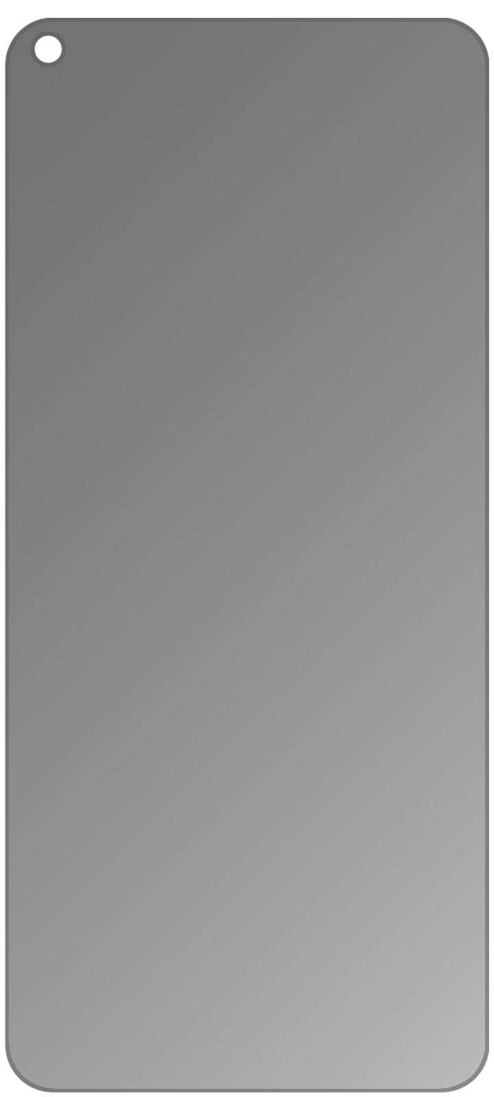 dipos Displayschutz für Samsung Galaxy M11, mattierte Oberfläche, Blickschutzfilter und perfekter Passform